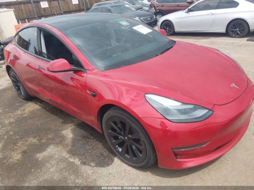2022 TESLA MODEL 3